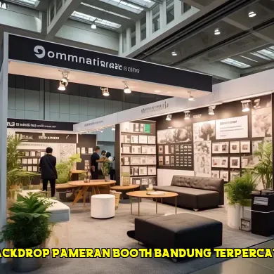backdrop pameran booth bandung terpercaya